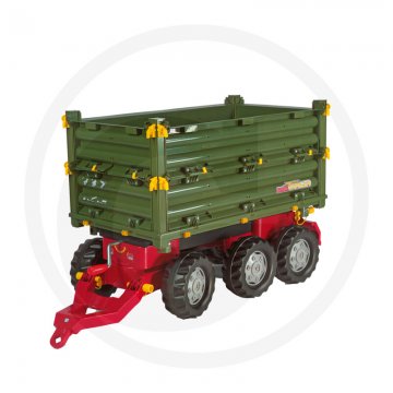 Rolly Toys Třístranný sklápěč zelený 125012