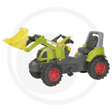 Rolly Toys Claas Arion Traktor šlapací s čelním nakladačem