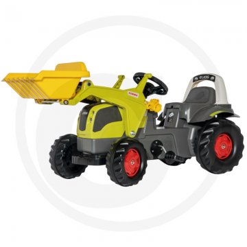 Rolly Toys Claas Elios Traktor šlapací s čelním nakladačem