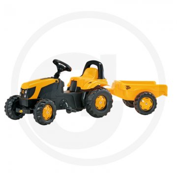 Rolly Toys JCB Traktor šlapací s přívěsem